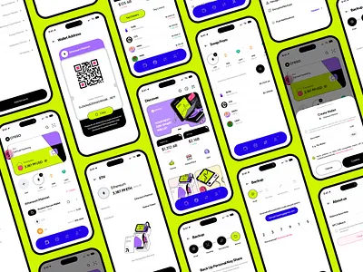 Creso - Web3 App-All Screeen🔥 animation app banking btc crypto design discover exchange finance fintech login mobile profile smart wallet trend ui uidesign uiux wallet web3