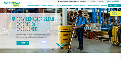 High‑Standard Commercial Cleaning Website Design branding commercialcleaning design elementor nexilup professionaldesign servicewebsite webdesign webxpart wordpress