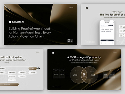 AI Agent Pitchdeck for WEB 3.0 ai ai agents ai presentation blockchain branding crypto crypto presentation investment investor deck pitch deck pitchdeck powerpoint presentation story telling visual design web3 web3 presentation