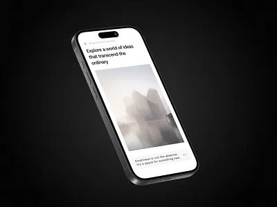 Hero section concept design herosection mobile design ui ux