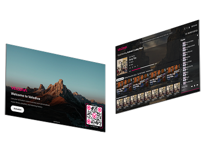 Velodiva Android Apps android app design tv ui ux