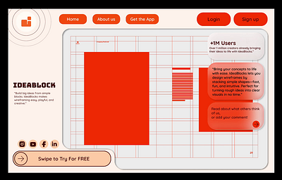 A wireframe desktop app app branding design desktop logo ui uiapp ux web webapp webdeaign webdesigne website windows