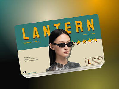 Glasses company banner design advertising banner branding design glasses logo posters swarovski ui ux web webdesigne