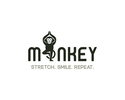 Yoga monkey logo unused for sale abstract logo body building logo branding clam logo creative fitness logo gorrila gym logo health logo kong logo logo mondern logo monkey peace unique wild yoga logo