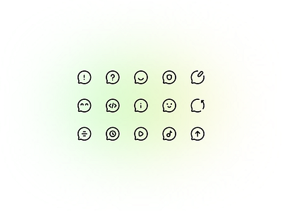 Chat & Message icons chat icon icondesign iconography iconpack icons iconset message