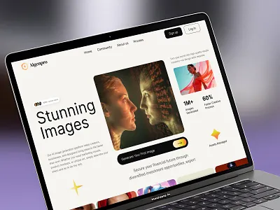 AI Landing Page Design 3d ai ai landing ai website app app design branding design landing page landing ui logo logotype mobile app design shopify techwitpro ui uiux design web design website website design