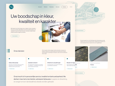 Webdesign Drukkerij Van Hyfte webdesign
