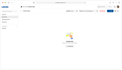 Empty State & Table Design clean design empty state ui filter close ui filter ui new layout product design side nav system design system ui table cell table design table ui ui uiux ux