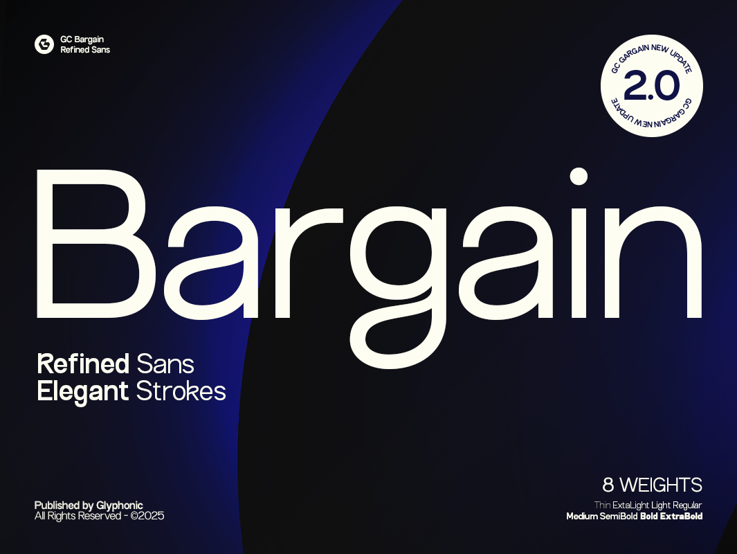 GC Bargain Vol.2 - Modern Sans Family branding clean design display elegant font font geometric glyph glyphonic graphic design grotesque logo logotype modern poster sans serif typeface typography webfont