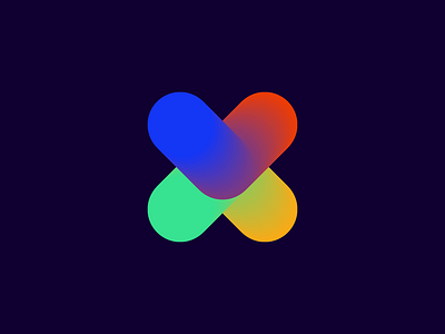 XPGF 25 design festival gamefest gaming gradient graphic design logo minimal minimal logo x