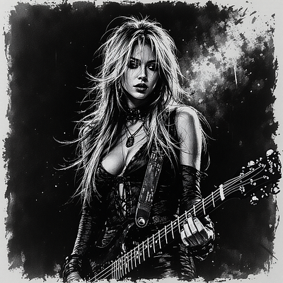 ROCK & ROLL 3d digital art