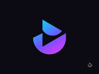 Play button logo - U letter abstract logo bold logo branding business logo gradient logo logo design media logo minimalist logo modern logo music logo play button play button logo play icon play logo shape logo strong logo u letter logo u logo u monogram video logo