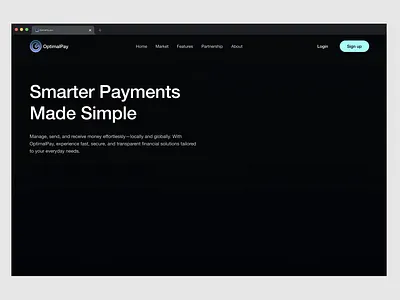 Fintech Web Design design finance finance web fintech fintech design landing page landing page design ui ui design uiux ux web design website