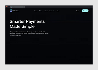 Fintech Web Design design finance finance web fintech fintech design landing page landing page design ui ui design uiux ux web design website
