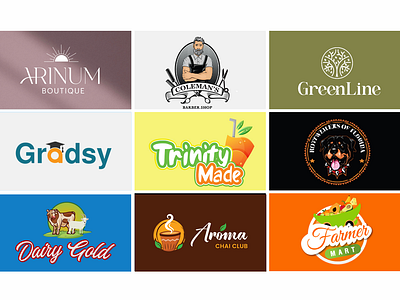 Creative Brand Luxury Logo branding graphic design logo minimalist