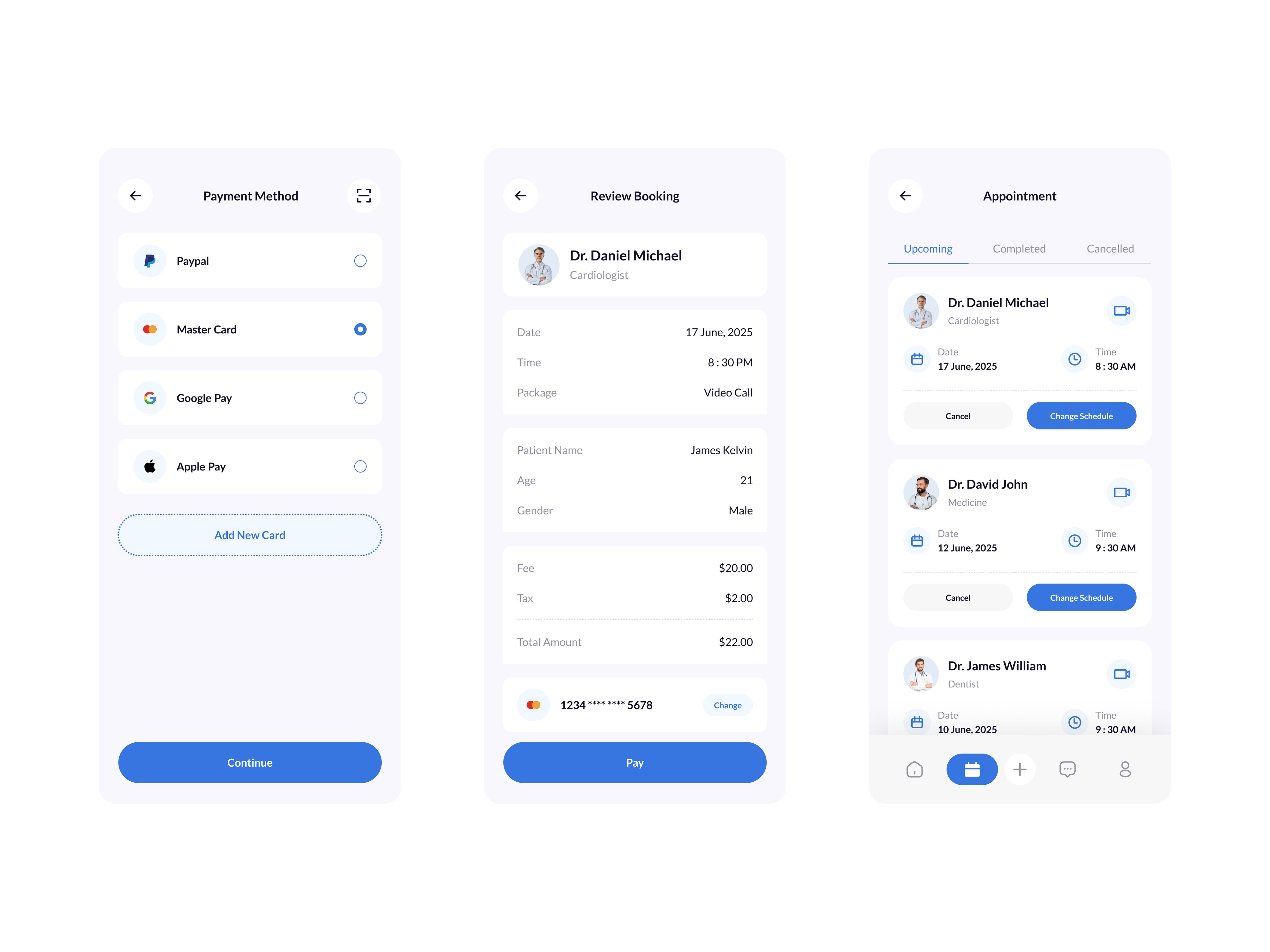 Healthcare | Doctor Appointment Mobile App UI/UX Design by MD Sabbir ...