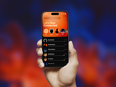Chat App Concept app design chat concept design messeges ui ux