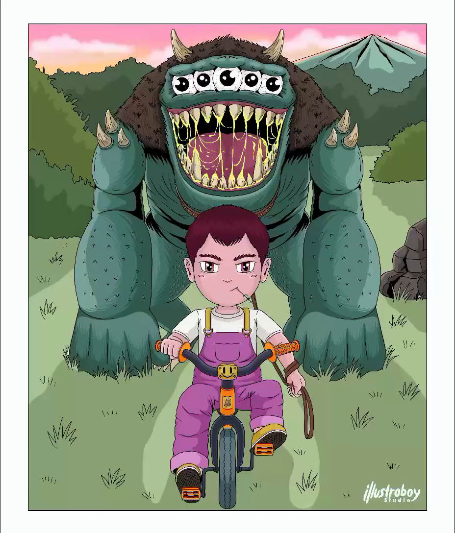 Example of Custom Cool Illustration