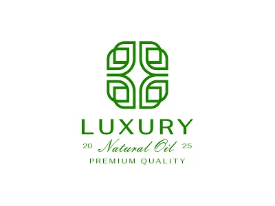 Leaf Natural Oil Logo design icon illustration leaf logo lineart logo logo logo design modern logo nature logo simple logo symbol vector