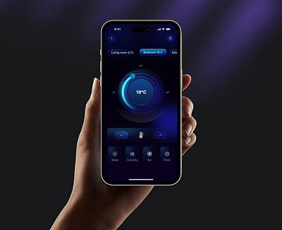 Smart Home App Design adobexd branding design illustration interaction interface logo mobileappdesign ui ux