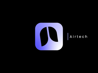 Airtech – App Icon & Logo Design app icon brand logo branding ecommerce brand health icon health logo icon logo logodesign minimal startup tech tech icon tech logo tech startups technology ui ui icon unused logo