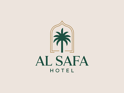 Al Safa Hotel – Luxury Hospitality & Hotel Logo Design 5 star hotel branding corporate hospitality logo elegant hotel branding hospitality branding hotel logo design luxury accommodation logo luxury hotel logo middle east hotel logo modern hotel identity premium logo design professional brand identity rand design for hotels resort branding resort logo design tourism branding