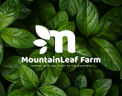 MountainLeaf Farm Logo Design, Branding & Identity MountainLeaf brandawareness farmbranding portfoliodesign