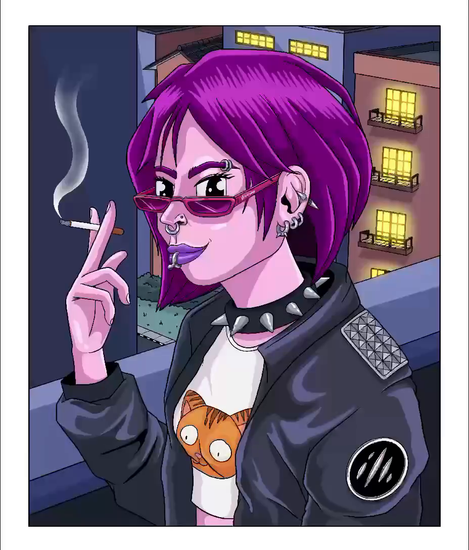 Example of Custom Cool Illustration