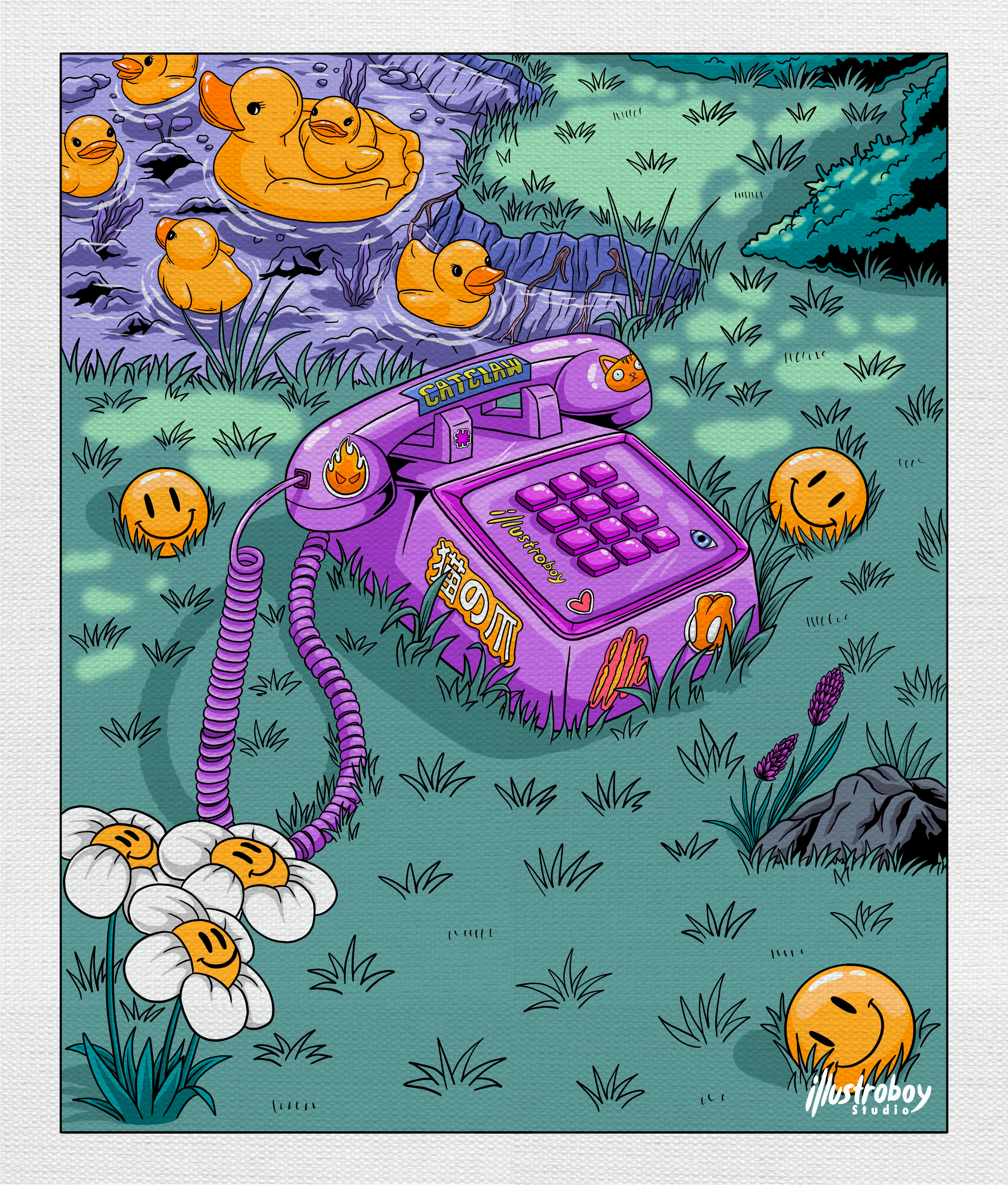 Example of Custom Cool Illustration