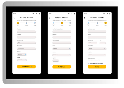 Day 23 - Onboarding graphic design ui