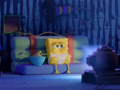 SBTV_Scene 3d animation blender character illustration stylized