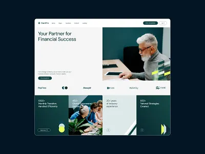 StartPro - Finance and Consulting Theme business clean finance fintech uiux web design website mockup wordpress