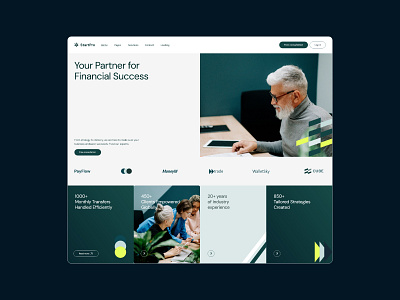 StartPro - Finance and Consulting Theme business clean finance fintech uiux web design website mockup wordpress
