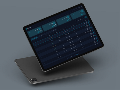 Material Platform — Dashboard & Landing Page dark dashboard ui