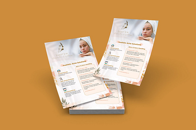 Holistic Acne Solutions Flyer Design acne solutions flyer acnesolutions beautyflyer brochuredesign creativedesign flyer design healthflyer holistichealth leaflet design menu professional spa flyer wellnessdesign