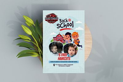 Back to school flyer design backtoschool creative digital flyer flyer design flyer template leaflet poster print design