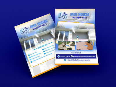 House washing and cleaning services flyer design cleaning services flyerdesign house cleaning promotional flyer services flyer washing serviceflyer