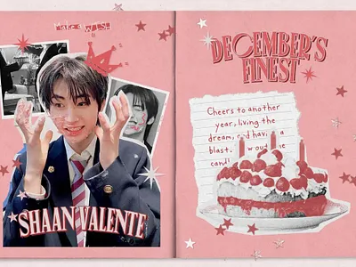 BIRTHDAY CARD graphic design illustrator logo