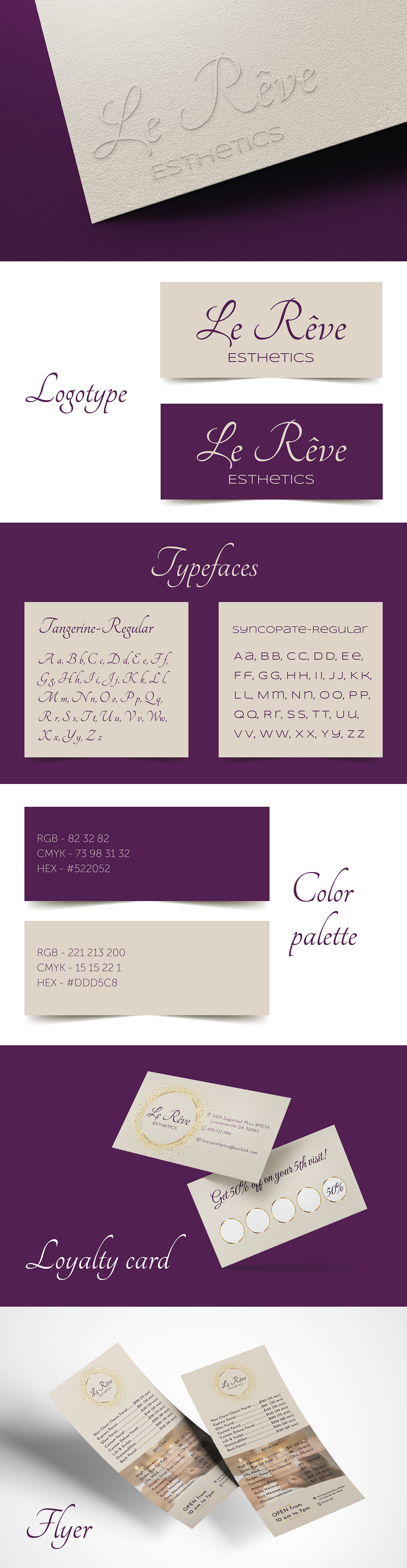 Logo and brand identity for a beauty salon (SPA) branding design graphic design illustration logo vector