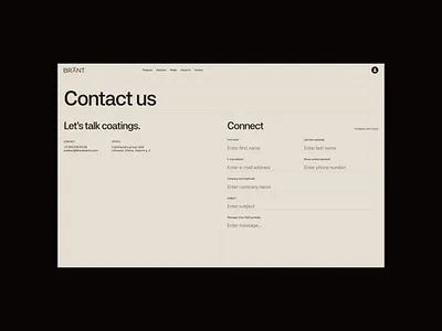 BRANT [Contact, Behance] 3d animation art direction behance case contact development figma interaction interaction design motion graphics typography ui design ux ui web design webdesign webflow website design wood work