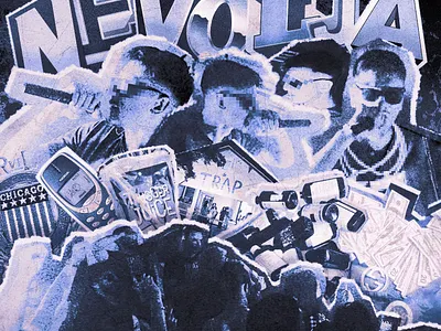 Rij - Nevolja [Commissioned Cover Art] adobe adobe after effects adobe photoshop album cover album cover design cheap design clothing clothing design cover art cover art design design fashion design fashion designer graphic design graphic designer grunge design illustration photoshop streetwear