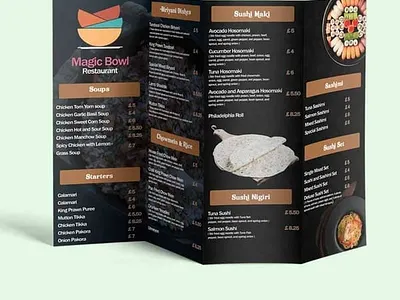 A4+ | Extended Menu | A4+ takeaway Menu | MenuMa Print leaflets online