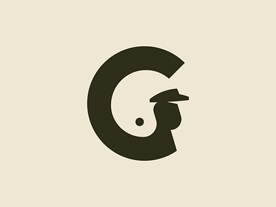Letter G Retro Helmet Logo branding c community design g graphic design helm helmet letter logo minimalist modern rider simple unique vector vespa