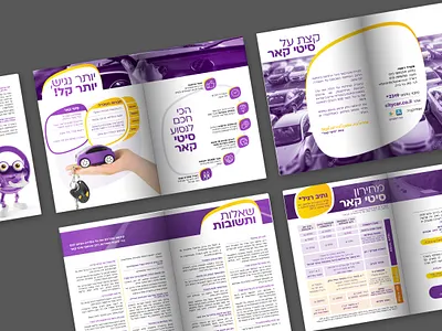 סיטי קאר branding design graphic design typography ui