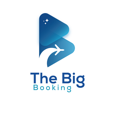 Big Bookings branding design flight graphic design illustration logo trending