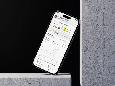 Health Tracking Mobile App: Heart Rate & Wellness Dashboard app design app tracker chart dashboard dashboard mobile app health health dashboard health tracker health tracking heart rate mobile app mobile app health product design saas schedule slkdvsv tracker app wellness wellness dashboard