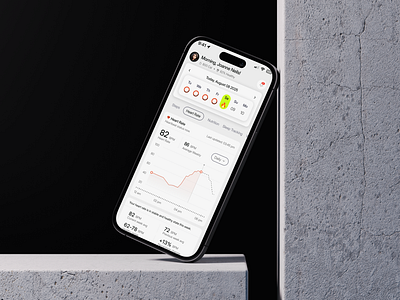 Health Tracking Mobile App: Heart Rate & Wellness Dashboard app design app tracker chart dashboard dashboard mobile app health health dashboard health tracker health tracking heart rate mobile app mobile app health product design saas schedule slkdvsv tracker app wellness wellness dashboard