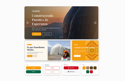 Mood Board for Web Redesign board mexico mood redesign web