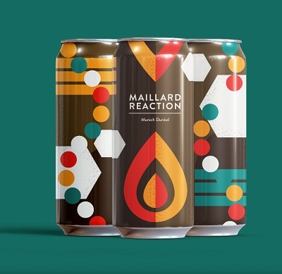 Mallard Reaction - Born Brewing Co. beer design graphic design illustration packaging vector