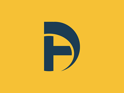 FD letter logo d f fd fd letter logo icon lettering logo design minimalist monogram logo sports symbol tech logo technology typeface typography vector